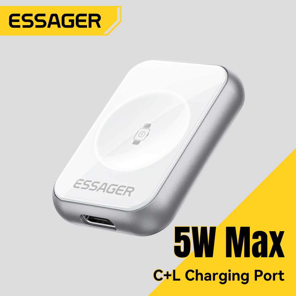 Wireless Charger Watch - Essager-cargador inalámbrico magnético de 5W para