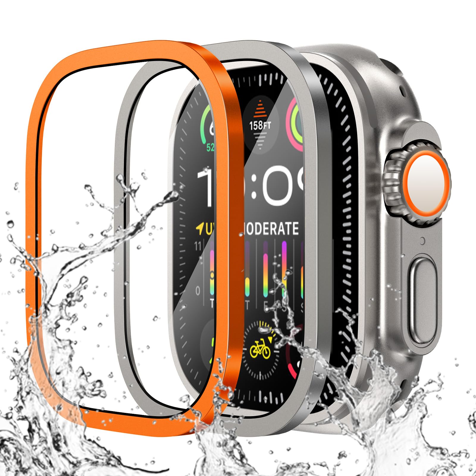 Apple Smartwatch Accessories - Vidrio templado para Apple Watch Ultra