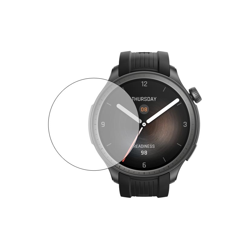 Amazfit Smartwatch Accessories - Película protectora transparente para reloj inteligente