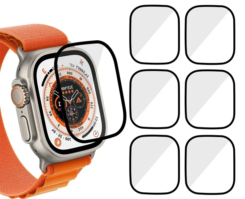Apple Smartwatch Accessories - Protector de Pantalla 3D de Vidrio