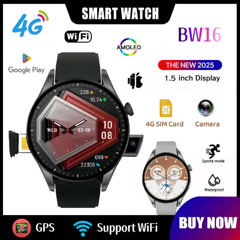 Smartwatch Id - Nuevo reloj inteligente 4G BW16: WiFi
