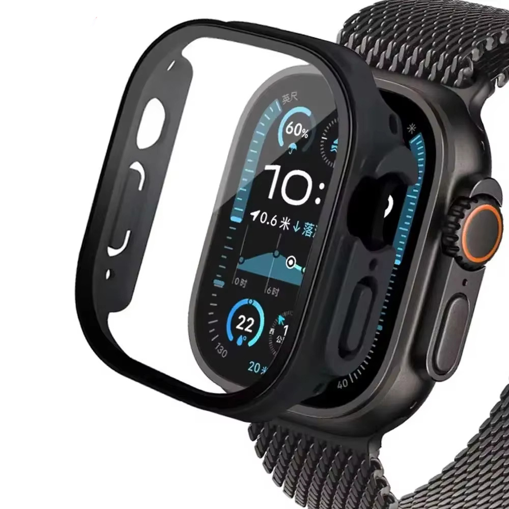 Smartwatch Band Accessories - Vidrio + funda para Apple Watch
