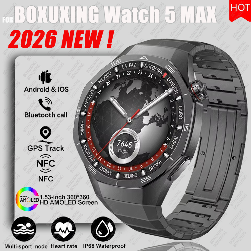 Smartwatch Faces - 2026 nuevo reloj BOXUXING 5 MAX