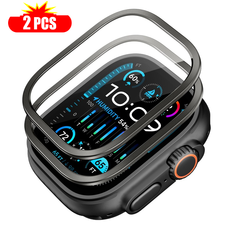 Apple Smartwatch Accessories - 2 uds vidrio templado para Apple