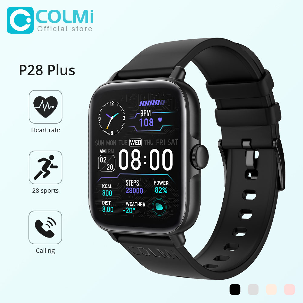 Smartwatch Faces - COLMI P28 Plus Bluetooth respuesta llamada
