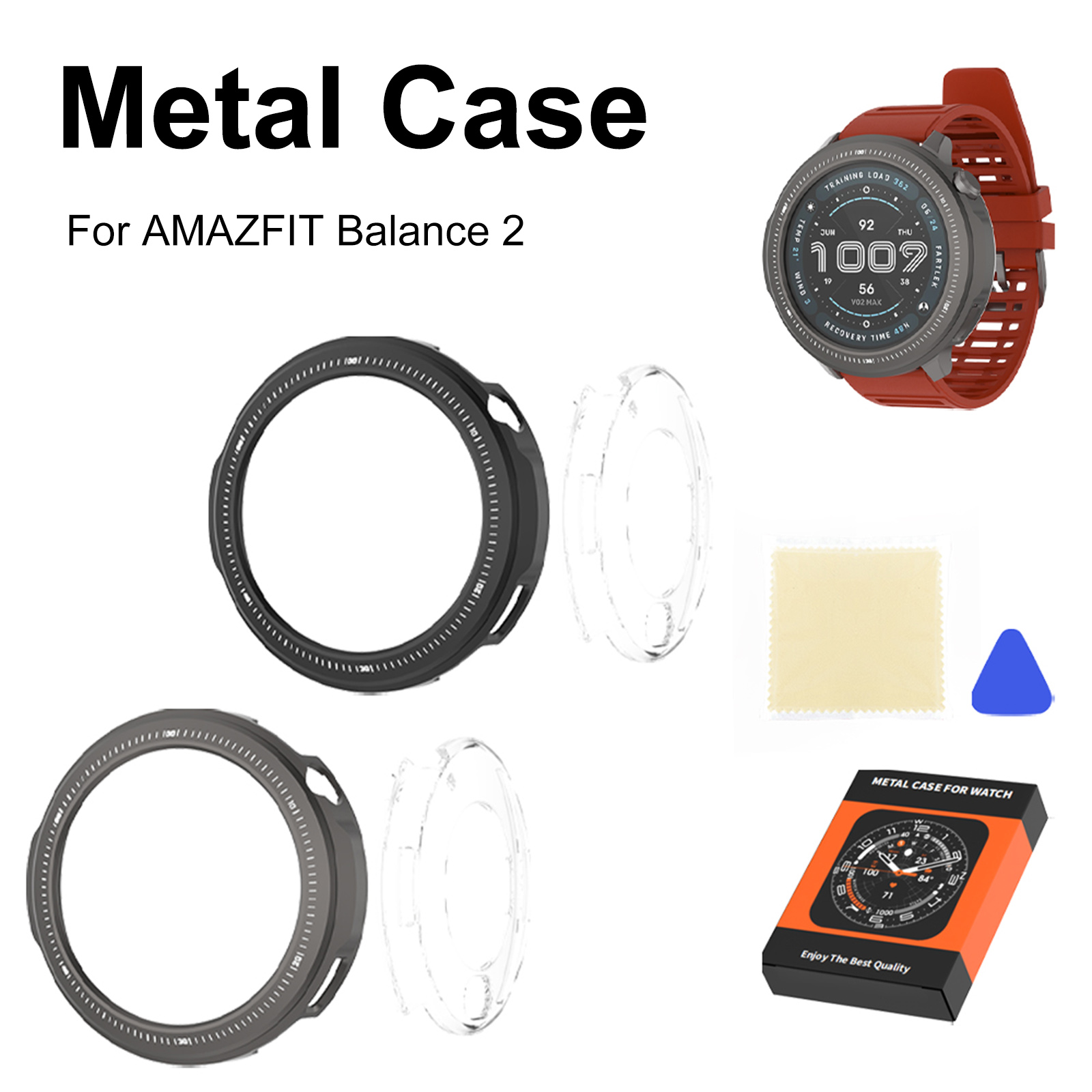 Carcasa protectora de parachoq - Amazfit Smartwatch Accessories reseña y precio