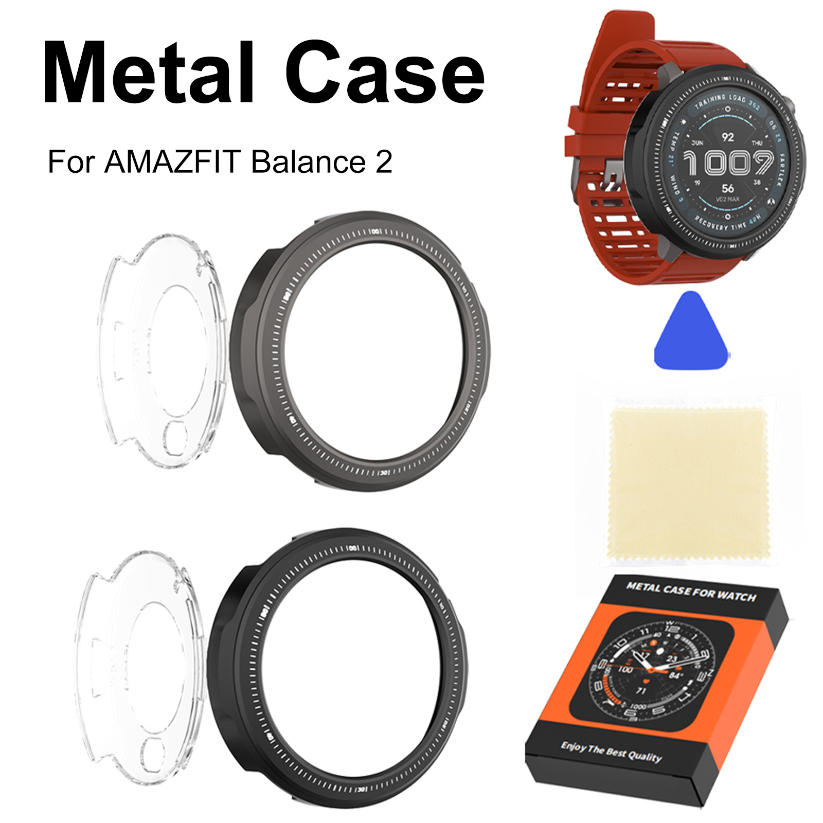 Carcasa protectora de parachoq - Amazfit Smartwatch Accessories reseña y precio