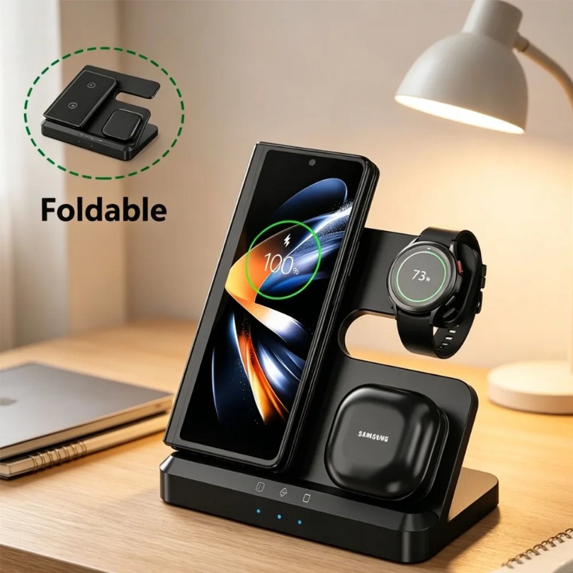 Cargador Inalámbrico Rápido 3  - Wireless Charger Watch reseña y precio