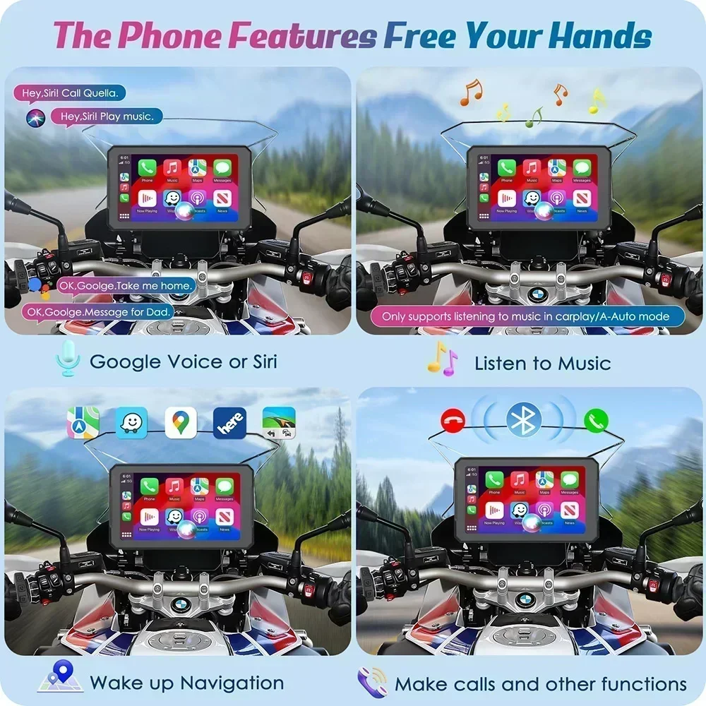 Carplay para BMW XR M1000 R120 - Smartwatch Universal reseña y precio