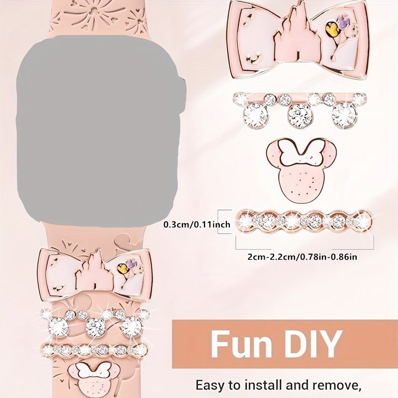 Adorables dijes de correa de r - Smartwatch Watch Accessories reseña y precio