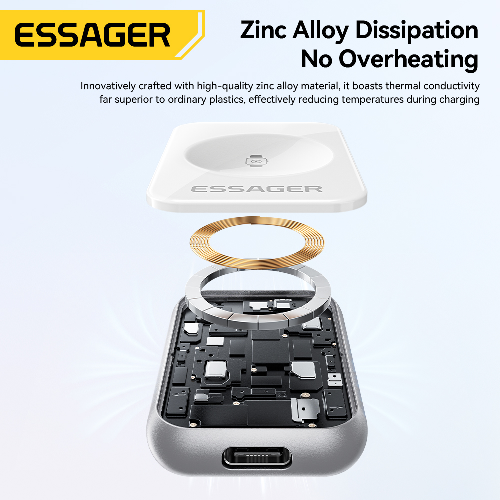 Essager-cargador inalámbrico m - Wireless Charger Watch reseña y precio