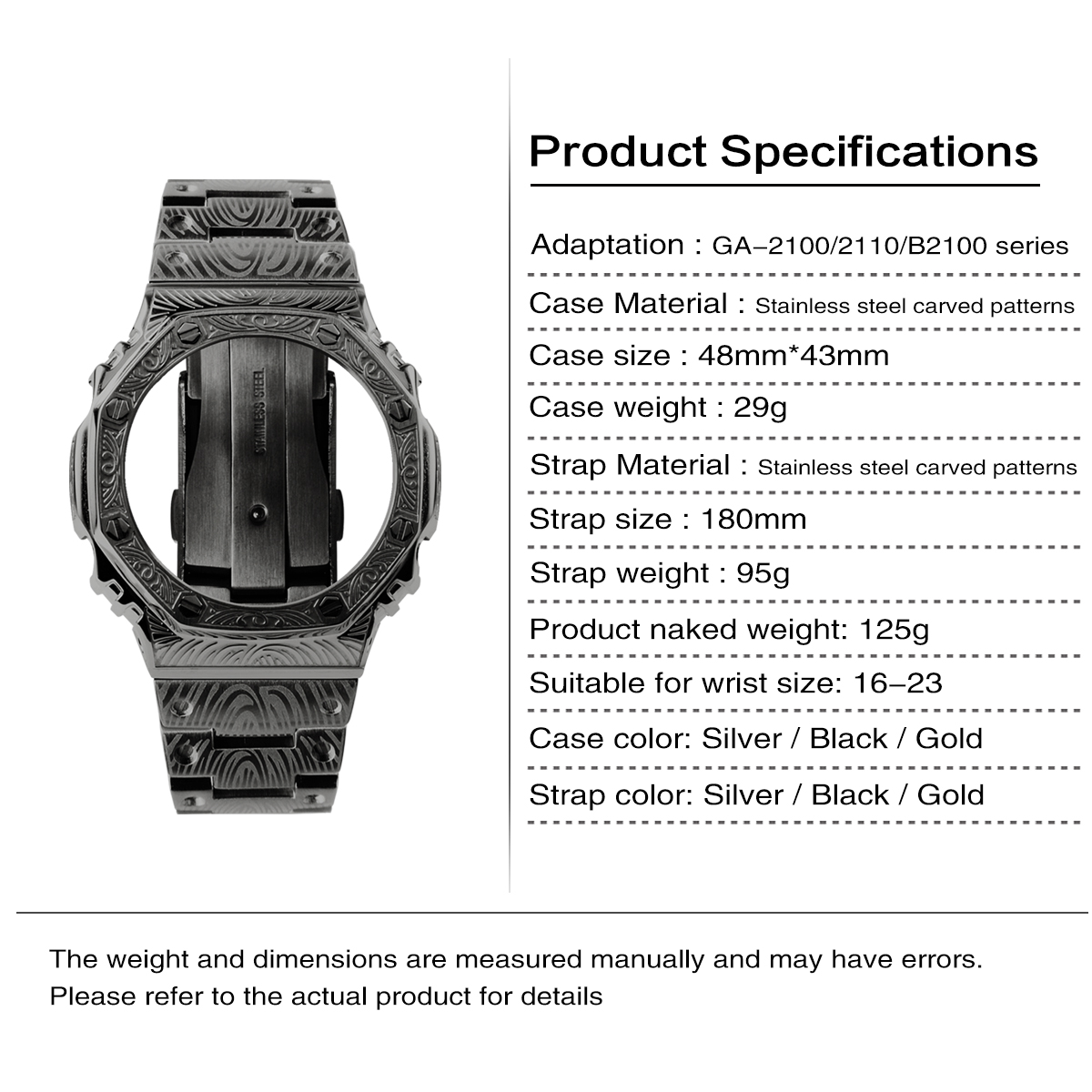 Adaptador para el modelo GA-21 - Smartwatch Store reseña y precio