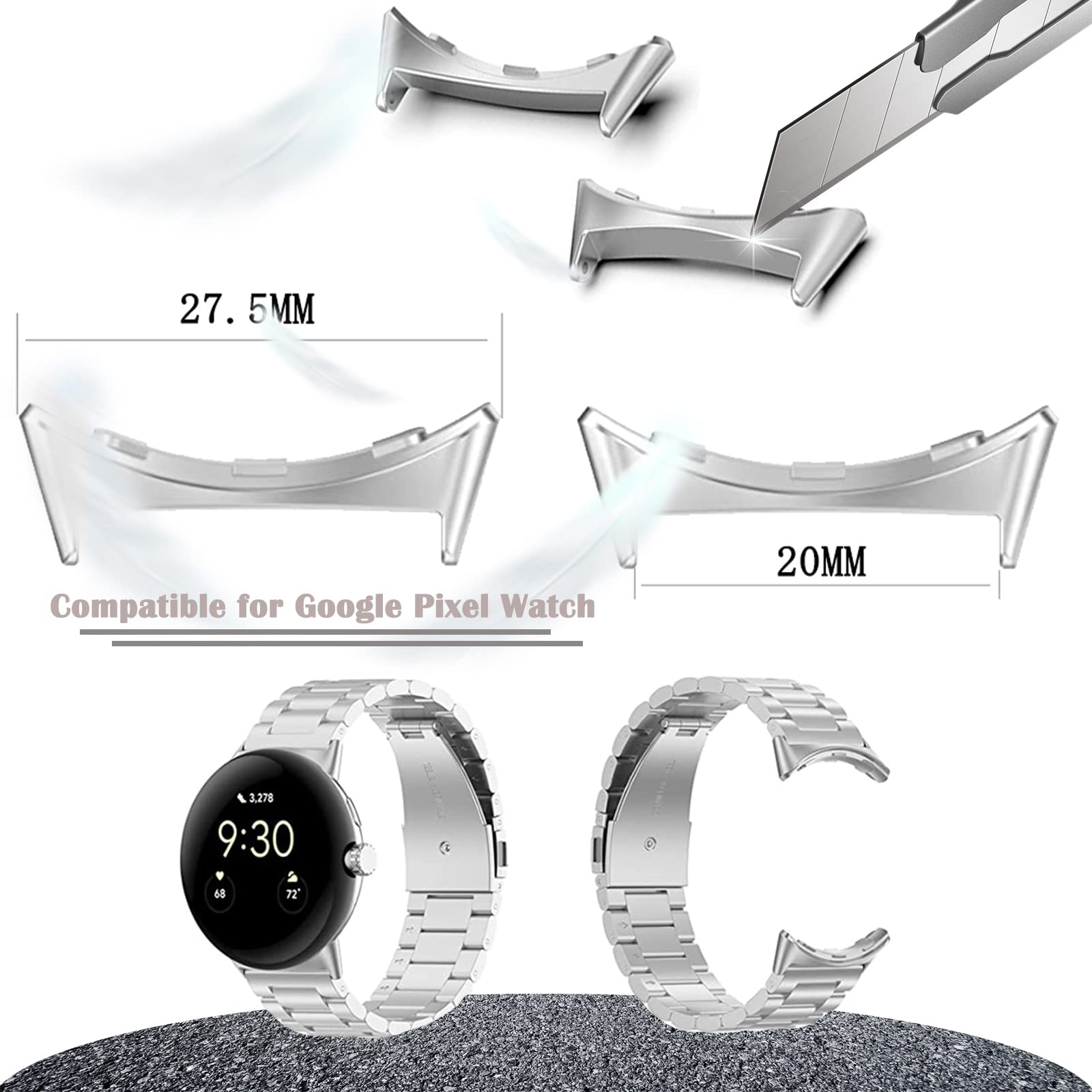 Conector de Metal para correa  - Watch Band Connector reseña y precio
