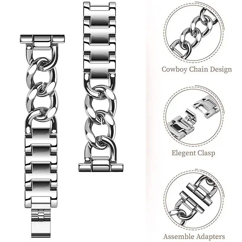 Funda ostentosa + pulsera para - Accessories For Galaxy Watch 5 reseña y precio