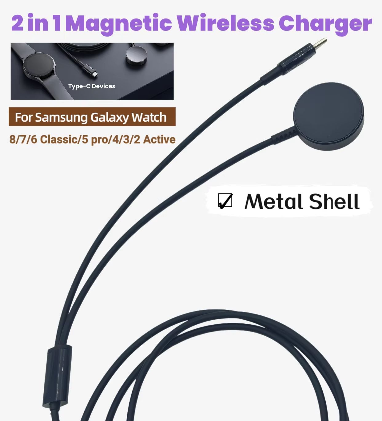 Cable de Carga Magnético Inalá - Wireless Charger Watch reseña y precio