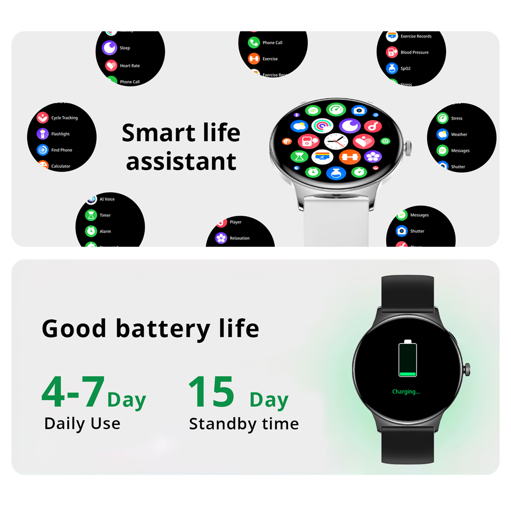 Reloj inteligente COLMI V89 pa - Smartwatch Faces reseña y precio