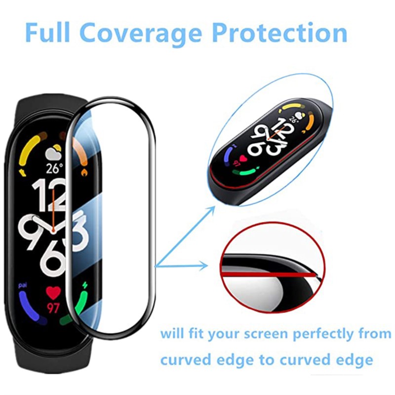 Protector de pantalla completa - Smartwatch Band Accessories reseña y precio