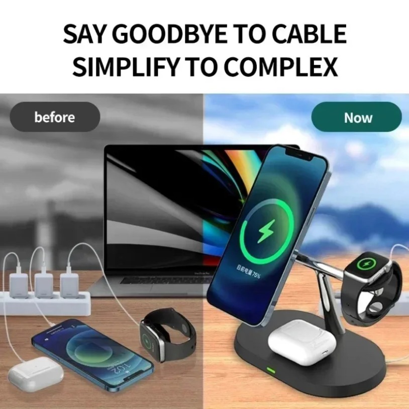 Base de Carga Inalámbrica Magn - Wireless Charger Watch reseña y precio