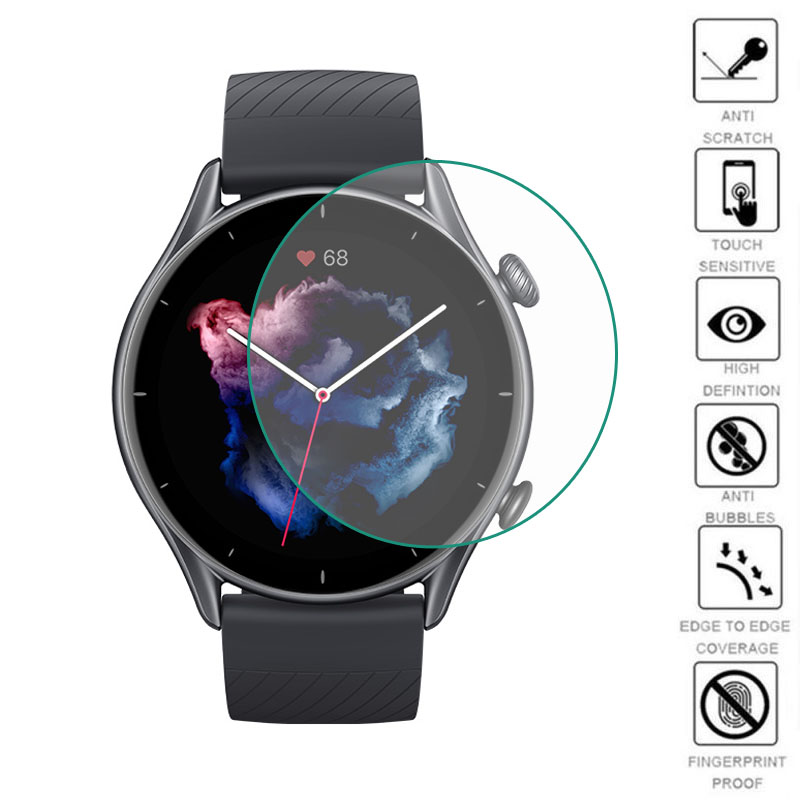 Cubierta completa de película  - Amazfit Smartwatch Accessories reseña y precio