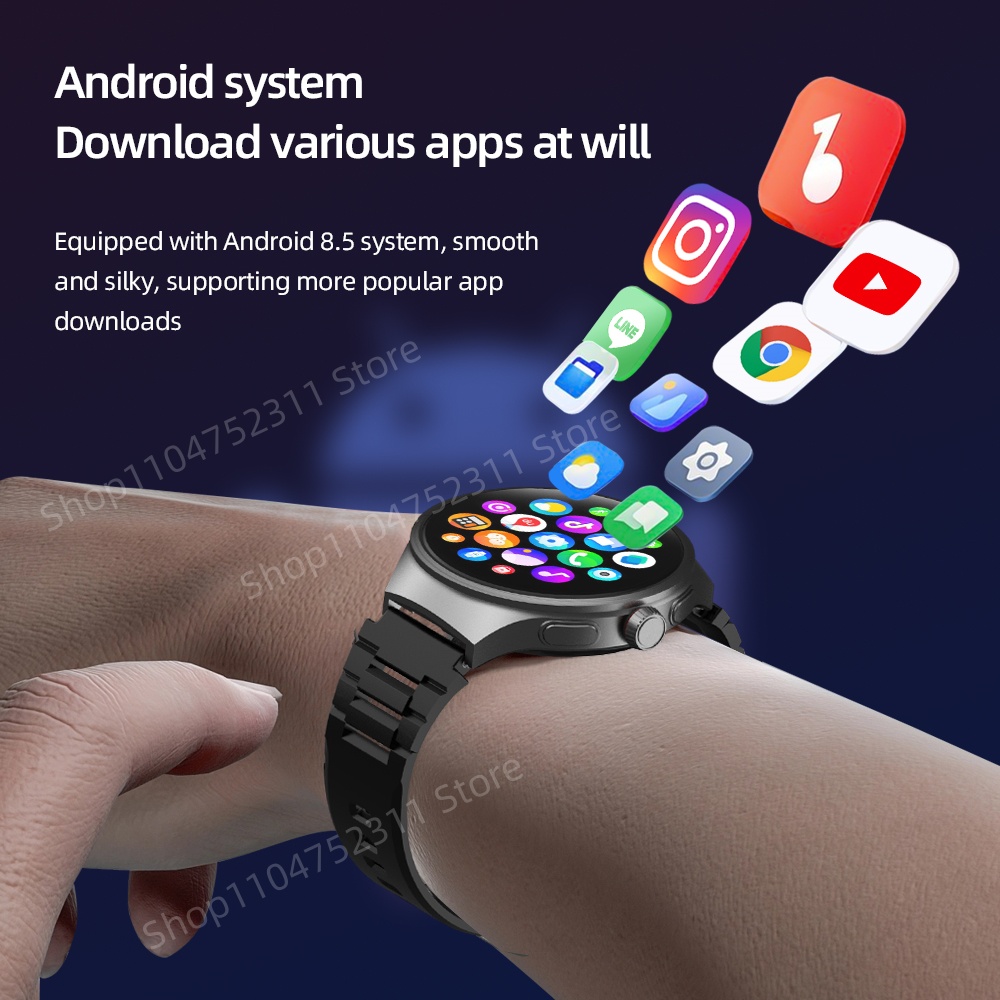 Reloj inteligente 512G VP50 co - Smartwatch Id reseña y precio