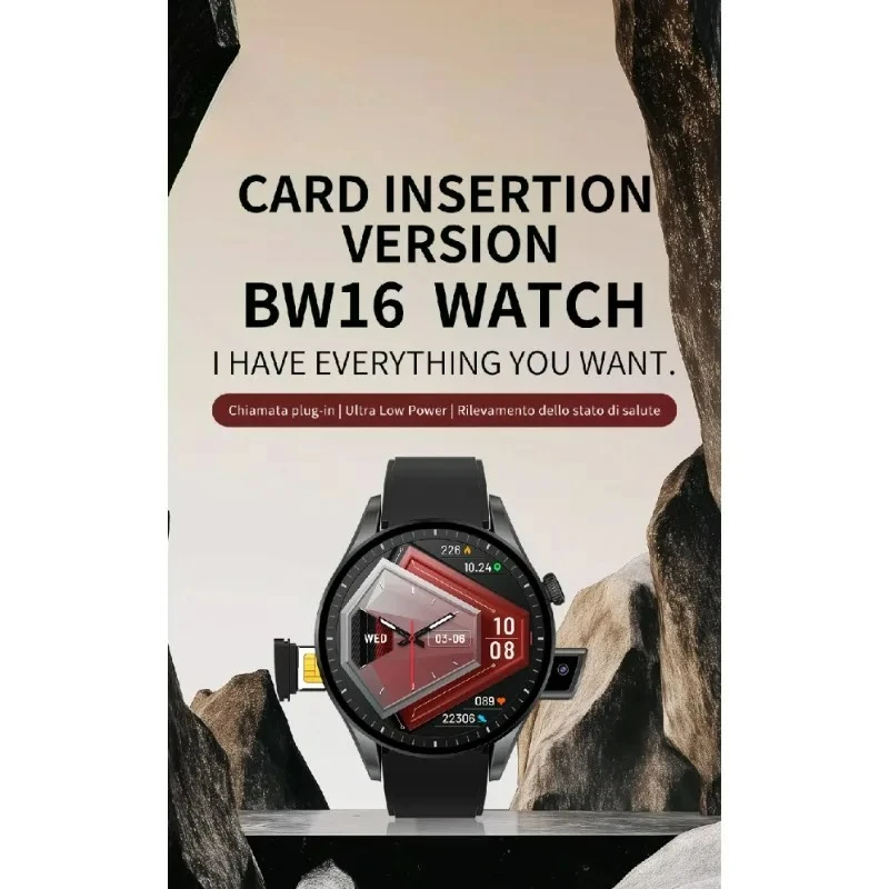 Nuevo reloj inteligente 4G BW1 - Smartwatch Id reseña y precio