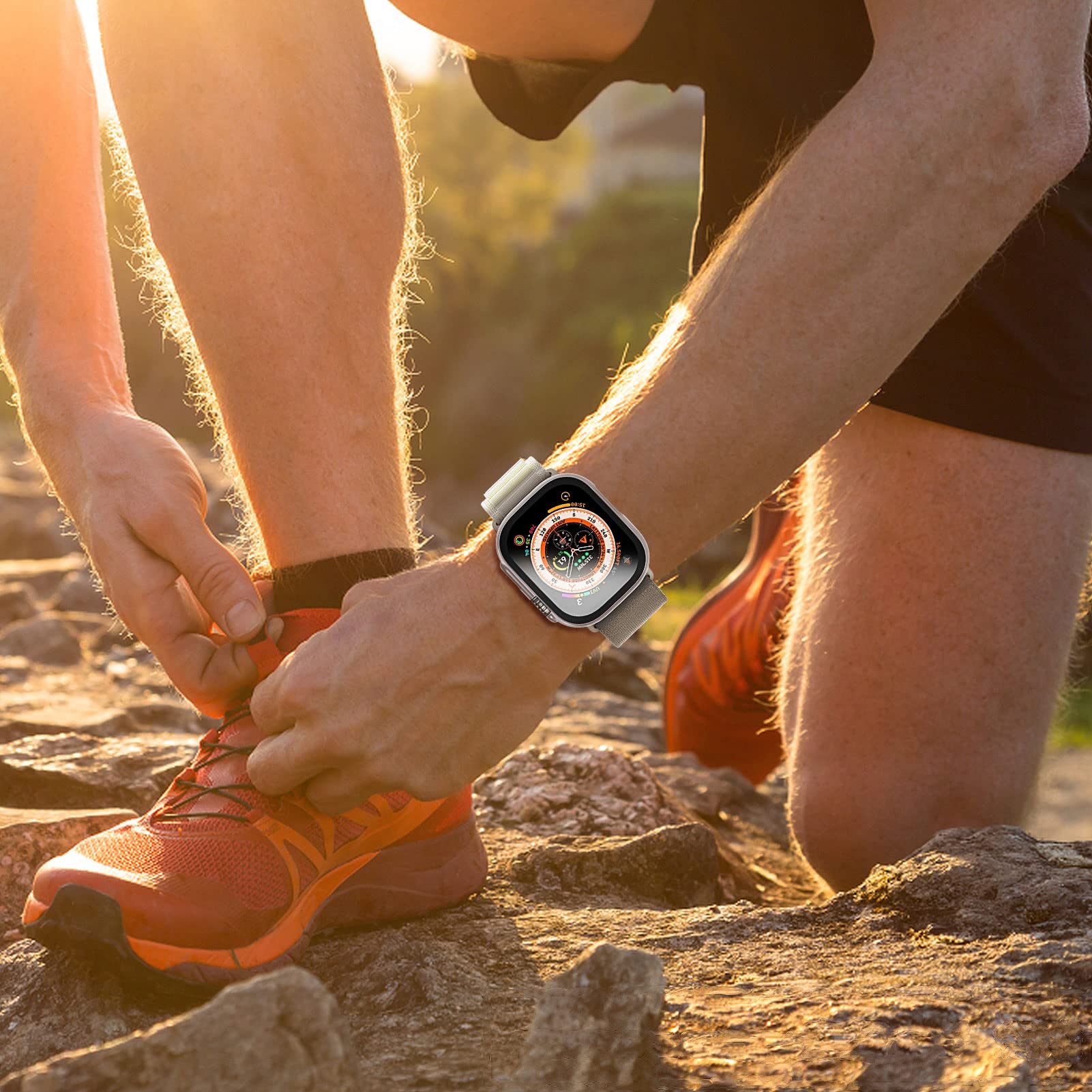 Vidrio + funda para Apple Watc - Smartwatch Band Accessories reseña y precio