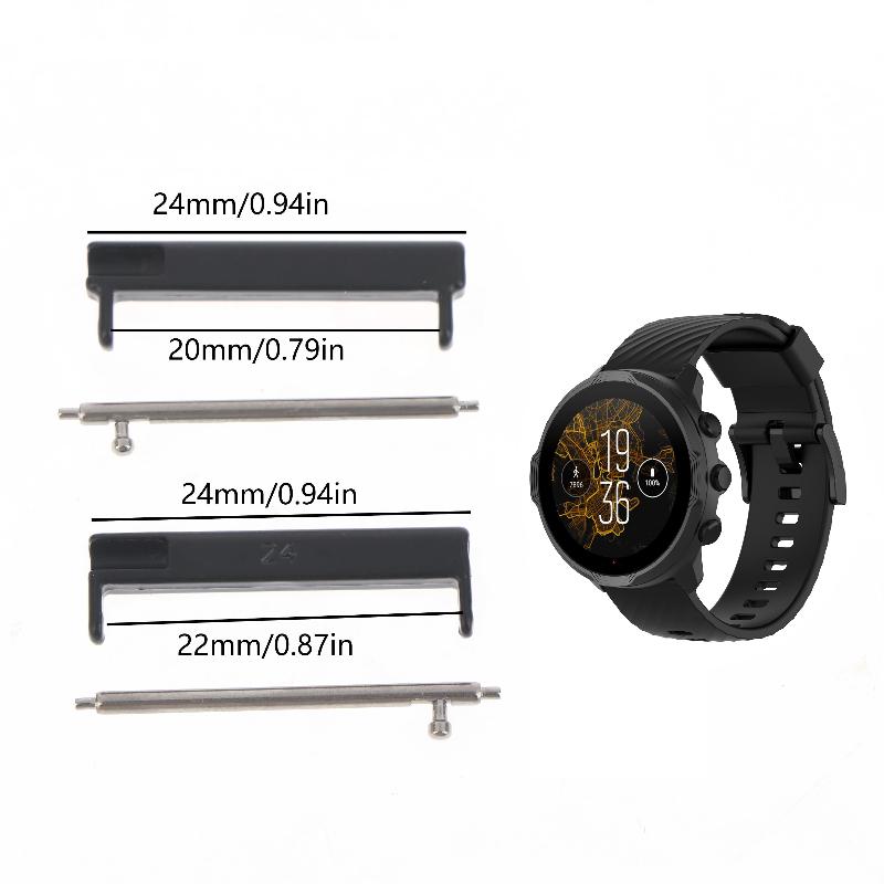 1 par de adaptadores de pulser - Smartwatch Watch Accessories reseña y precio