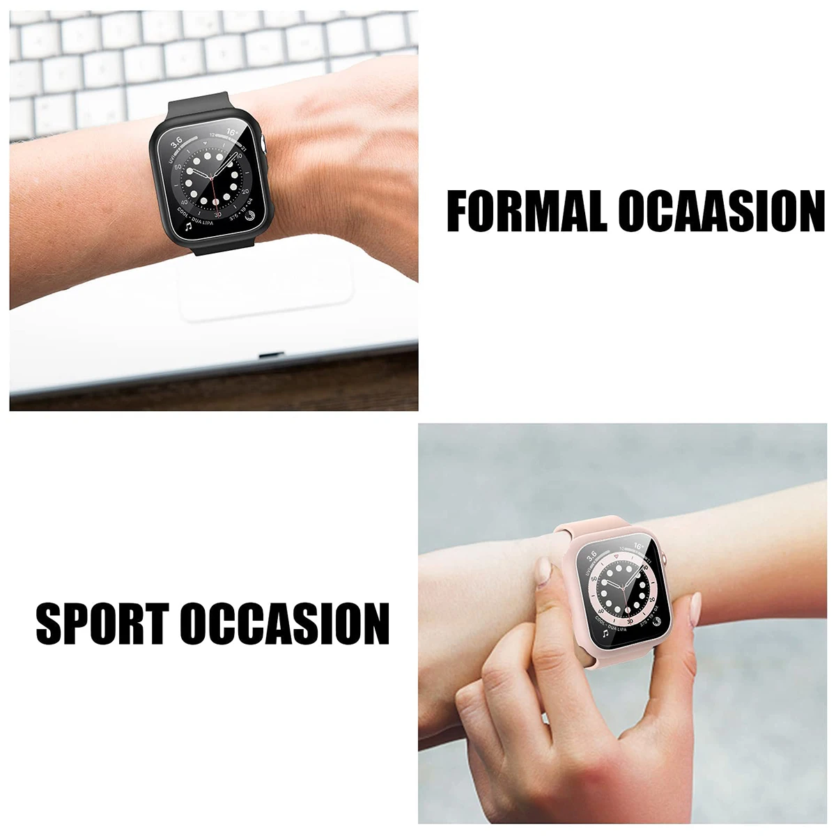 Protector de pantalla de crist - Smartwatch Band Accessories reseña y precio