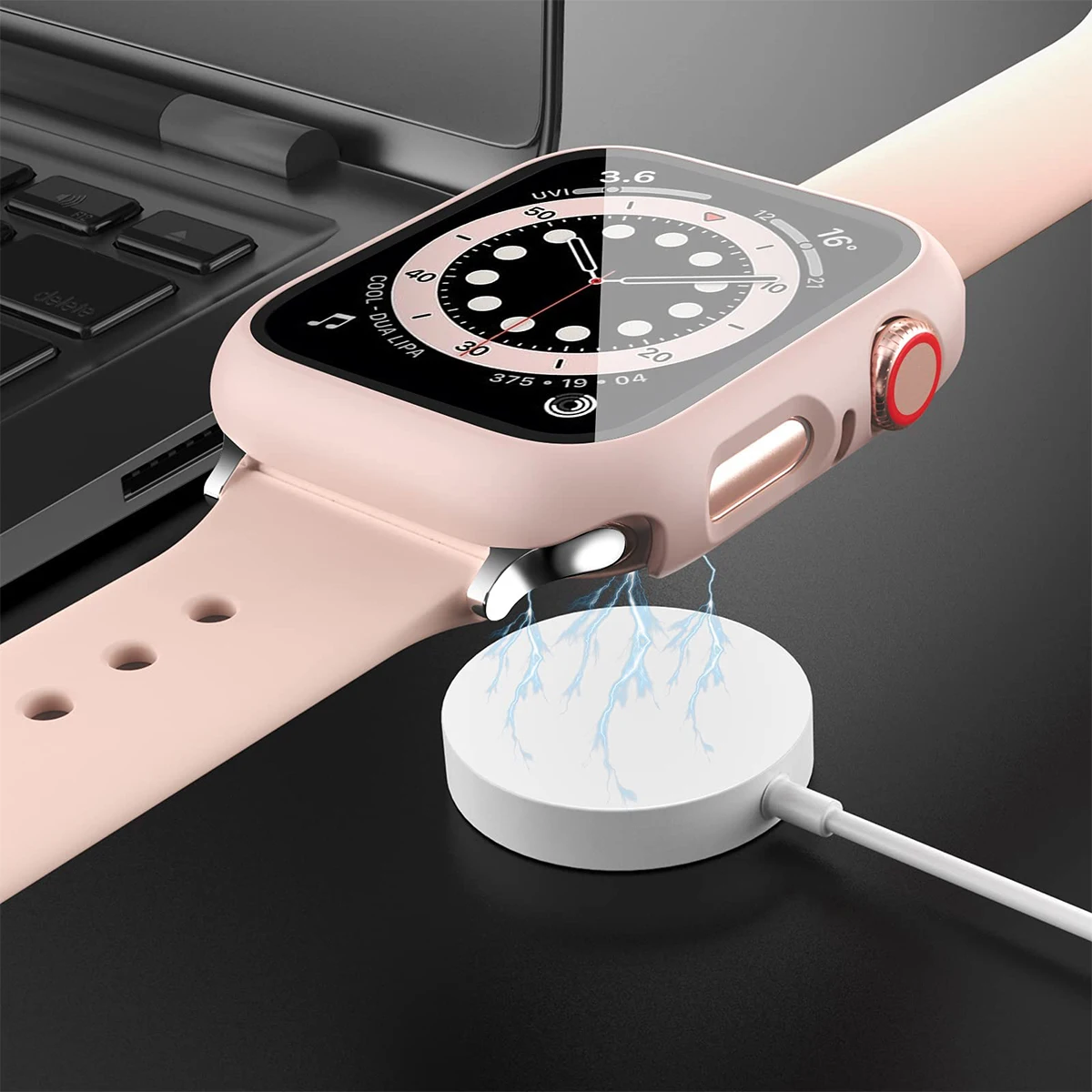 Protector de pantalla de crist - Smartwatch Band Accessories reseña y precio