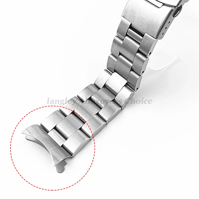 Enlace de extremo curvado para - Watch Band Connector reseña y precio