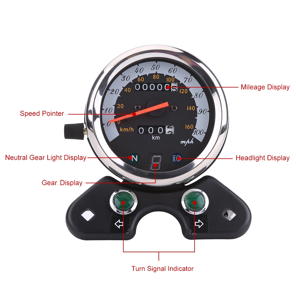 Velocímetro Universal para mot - Smartwatch Universal reseña y precio