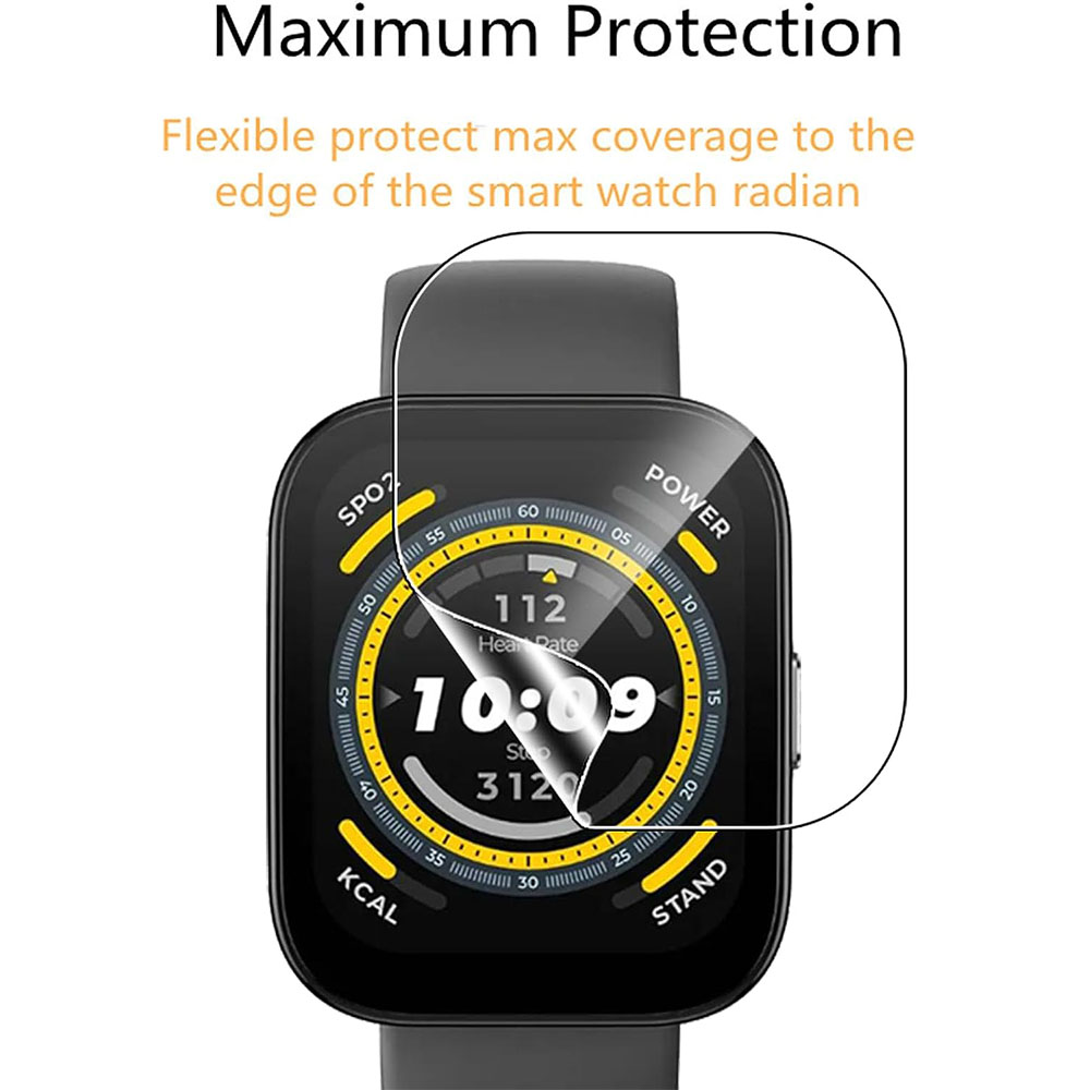 Protector de pantalla de pelíc - Amazfit Smartwatch Accessories reseña y precio