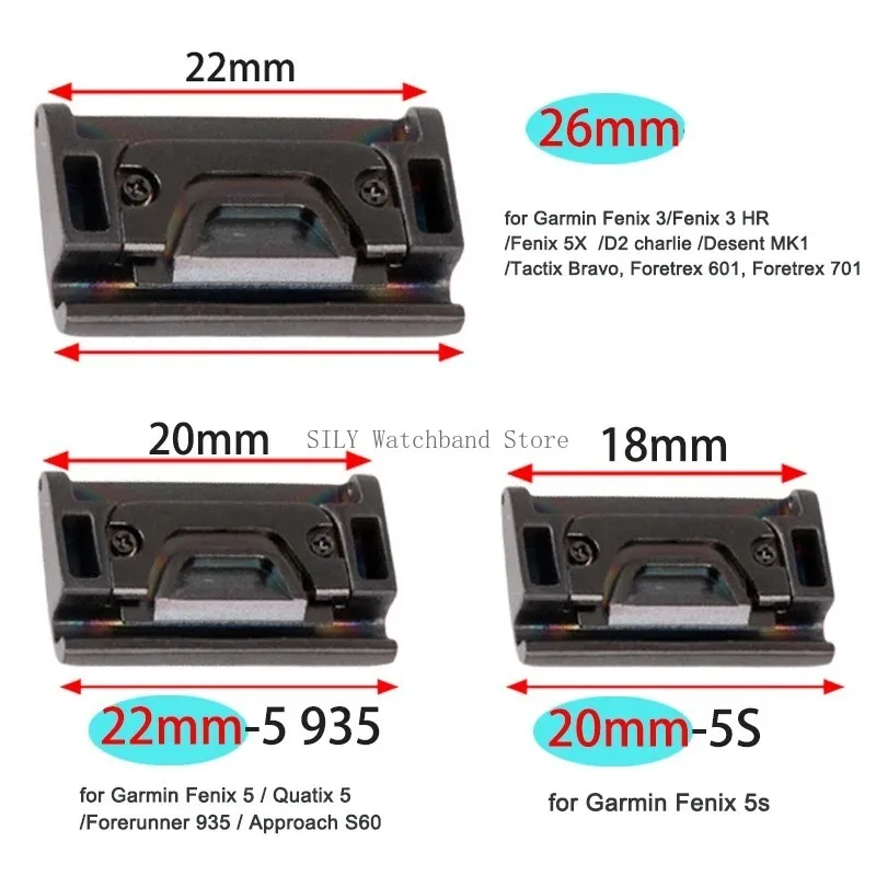 Conector de bandas de Metal de - Watch Band Connector reseña y precio