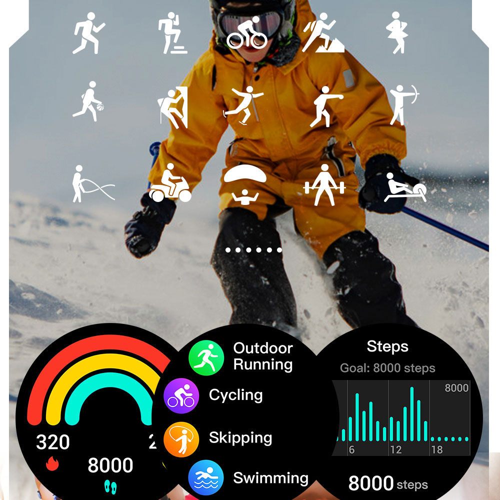 Reloj inteligente unisex Rolls - Smartwatch Store reseña y precio