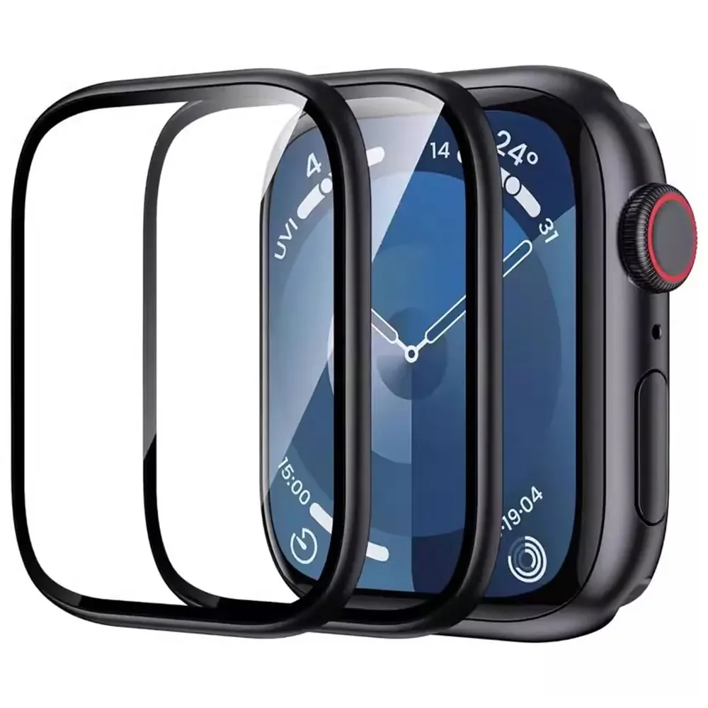 Protector de pantalla curvo co - Apple Smartwatch Accessories reseña y precio