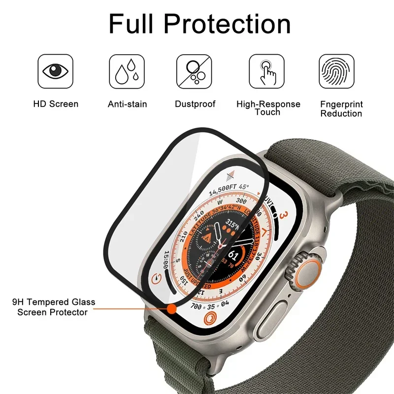 Protector de pantalla curvo co - Apple Smartwatch Accessories reseña y precio