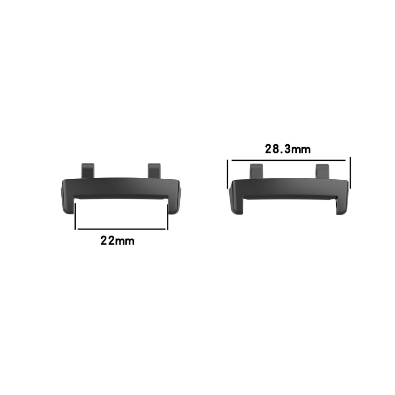 1 par de conectores de Metal p - Amazfit Smartwatch Accessories reseña y precio