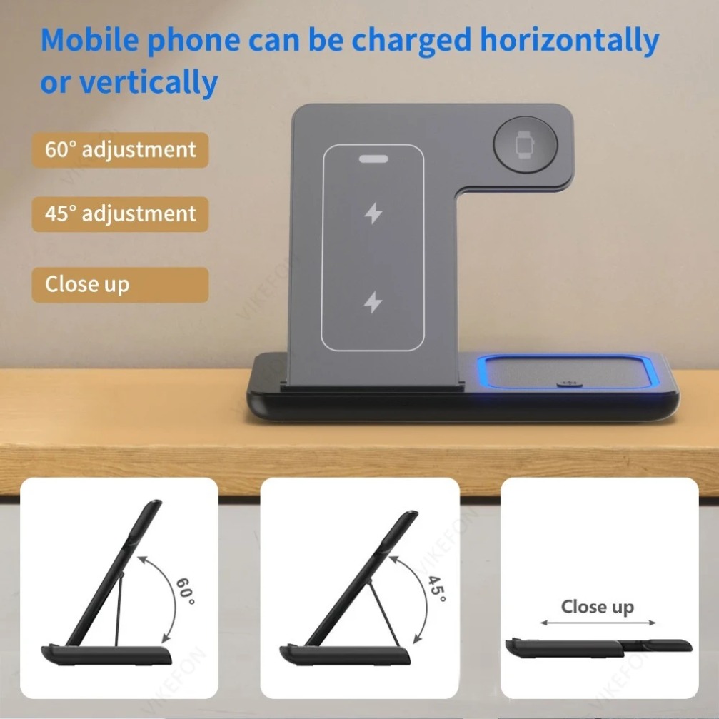 Estación de Carga Inalámbrica  - Wireless Charger Watch reseña y precio