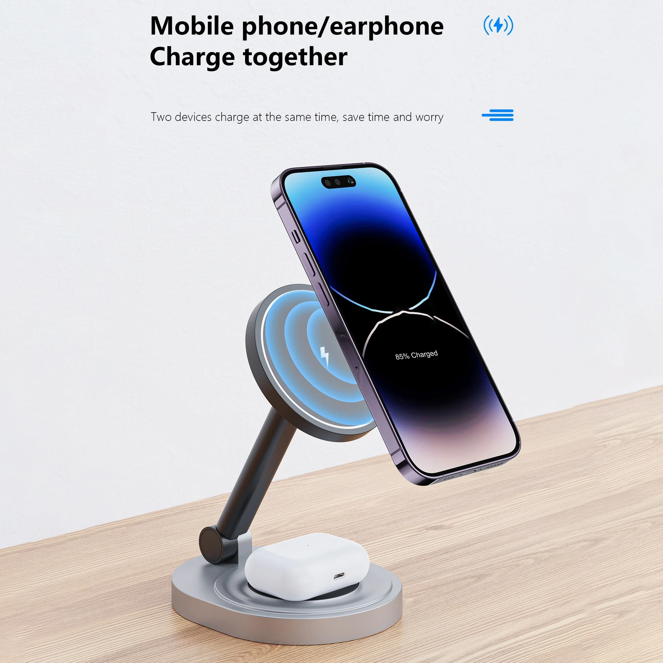 Soporte de cargador inalámbric - Wireless Charger Watch reseña y precio