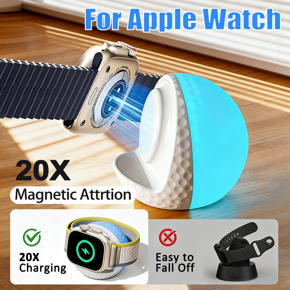 Base de Carga Inalámbrica Port - Wireless Charger Watch reseña y precio