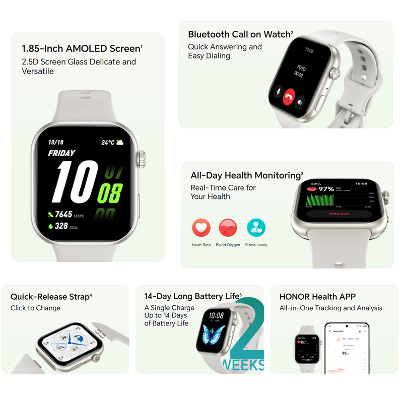 Reloj Inteligente HONOR CHOICE - Smartwatch Faces reseña y precio