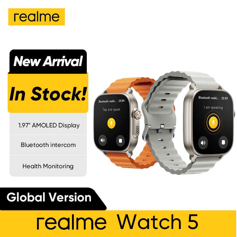 Versión Global realme watch 5  - Smartwatch Faces reseña y precio