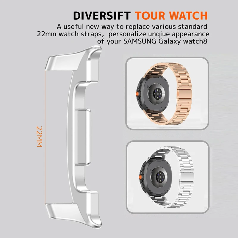 Conector de correa de reloj de - Smartwatch Band Accessories reseña y precio