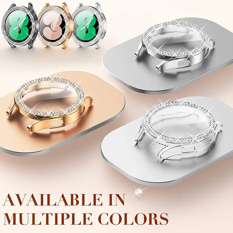 Funda brillante con diamantes  - Accessories For Galaxy Watch 5 reseña y precio